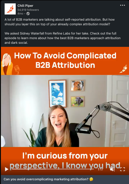 Paid ads example