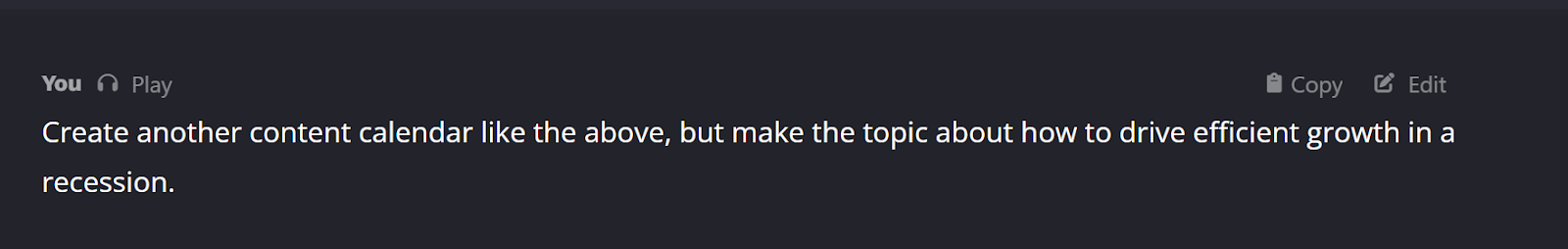 ChatGPT Brainstormer - requesting topics for a different subject