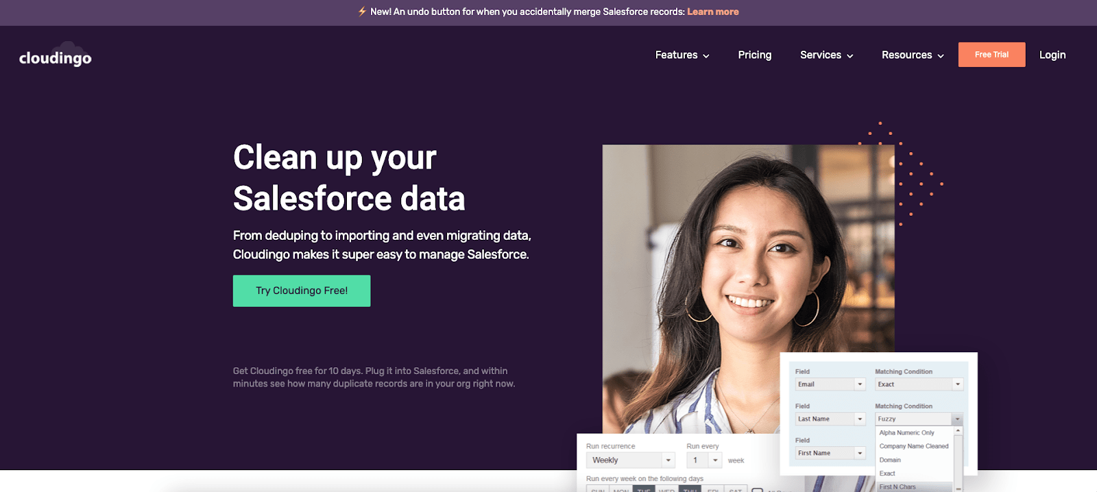 Cloudingo Salesforce Integration