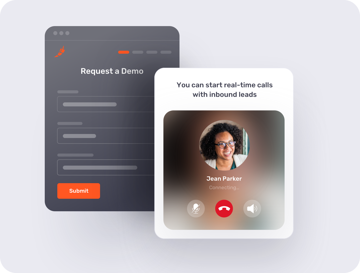 Chili Piper Concierge instant call routing option