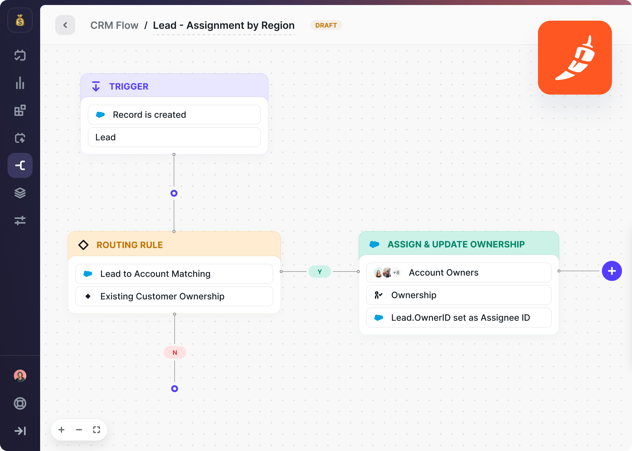 Distro UI screenshot