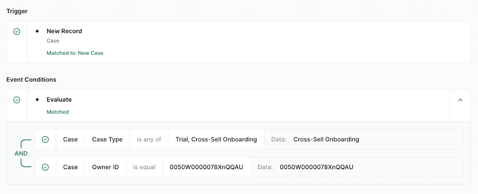 Distro Fire Logs debug view