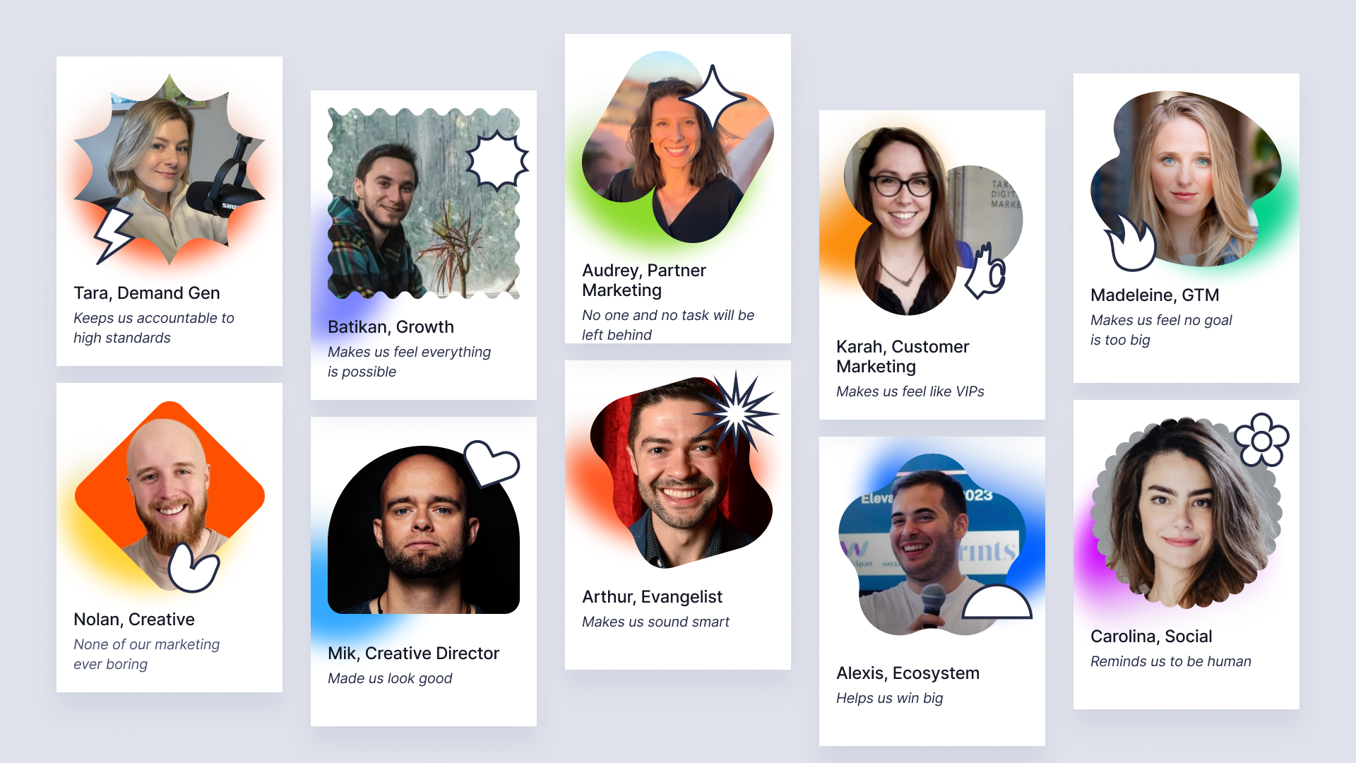 The Chili Piper marketing team
