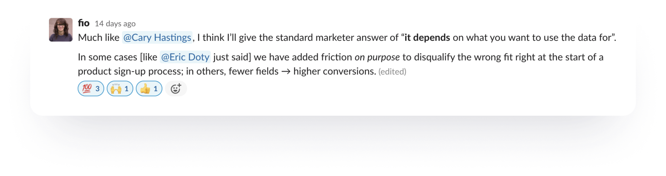 Quote from Fio Dosetto