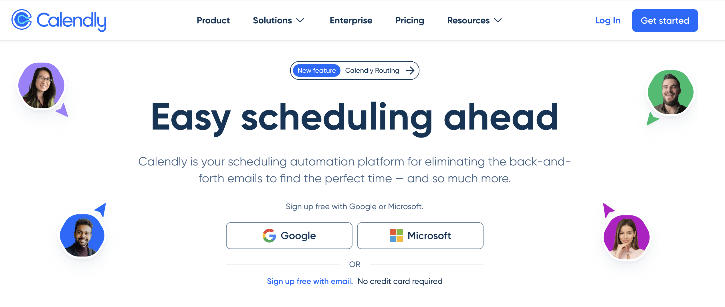 Calendly scheduling interface