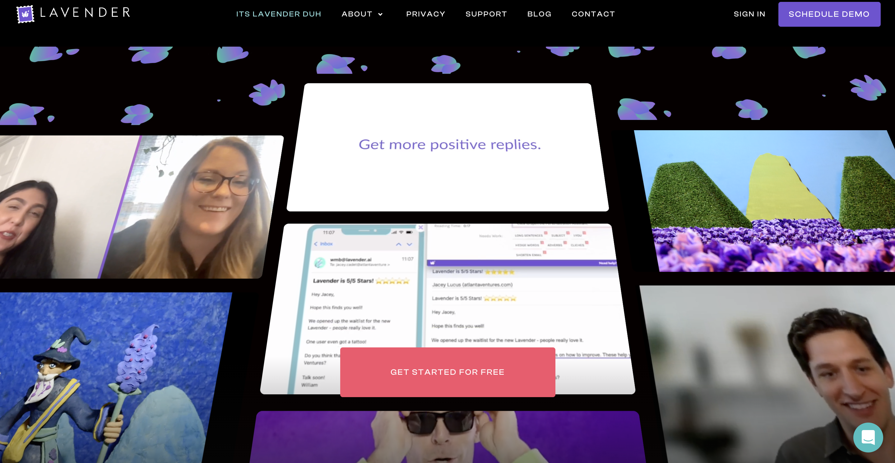Lavender.ai AI sales email coaching tool