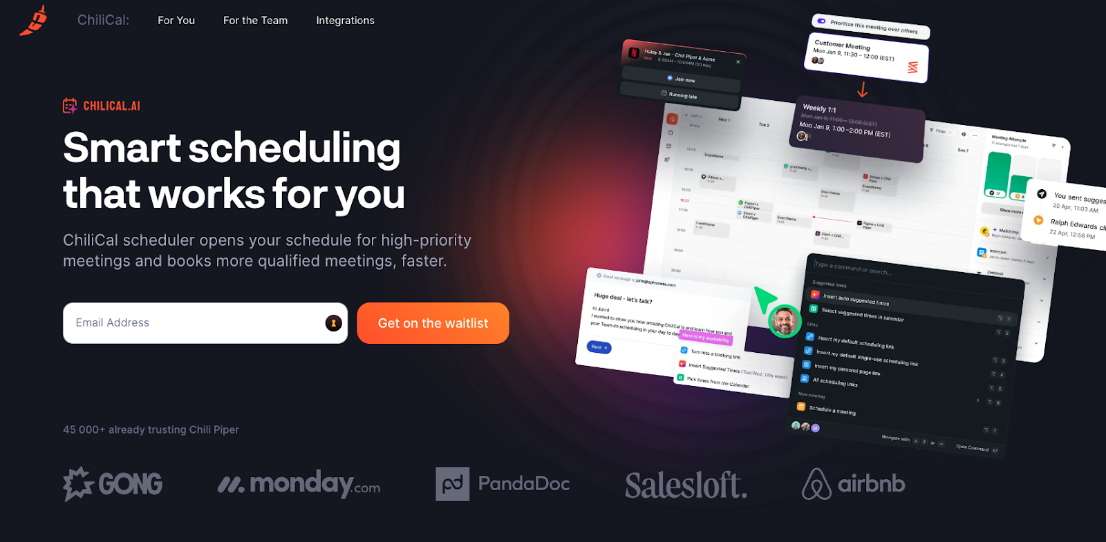 ChiliCal feature overview