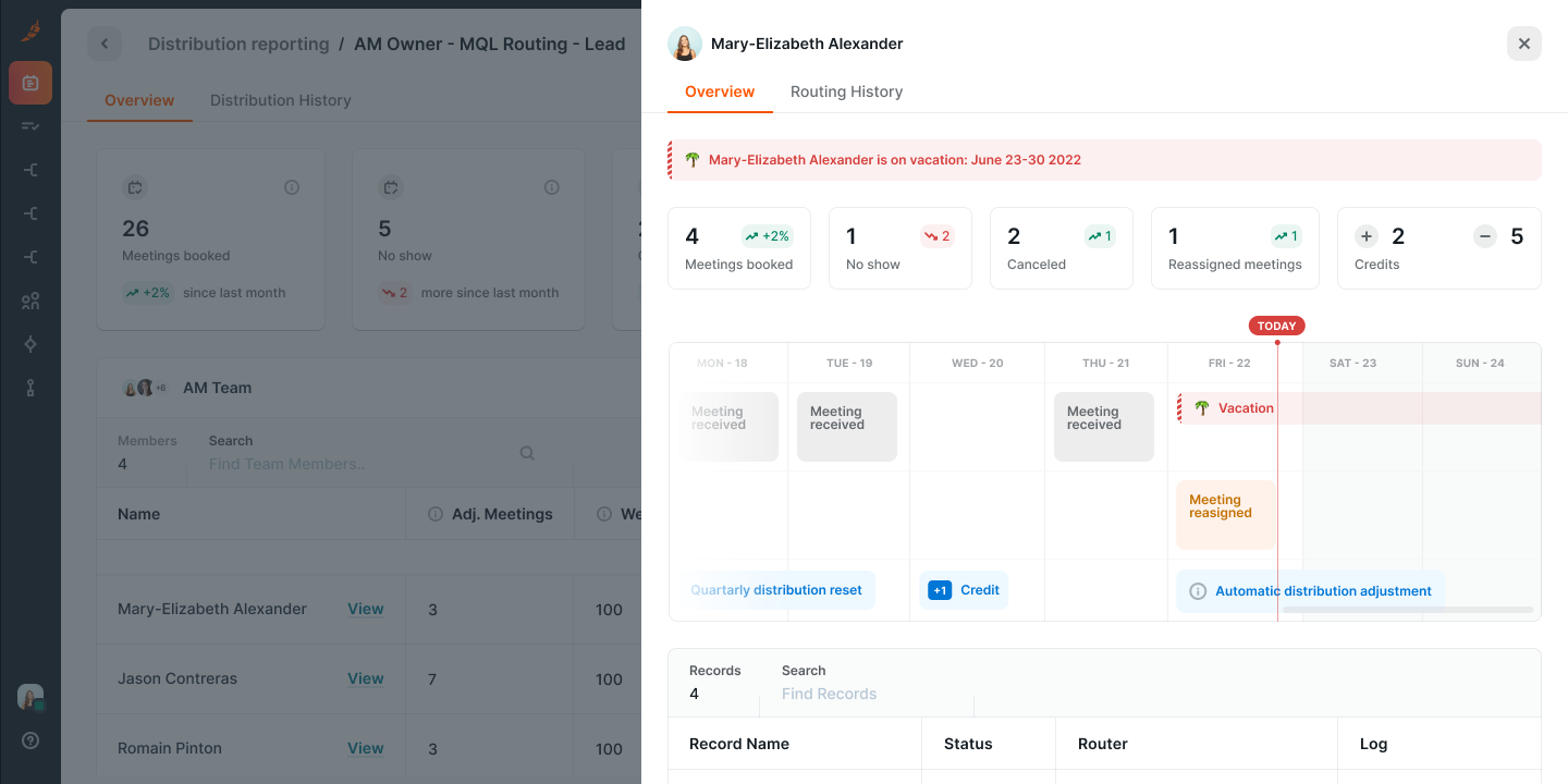 Add team members to your round-robin queue
