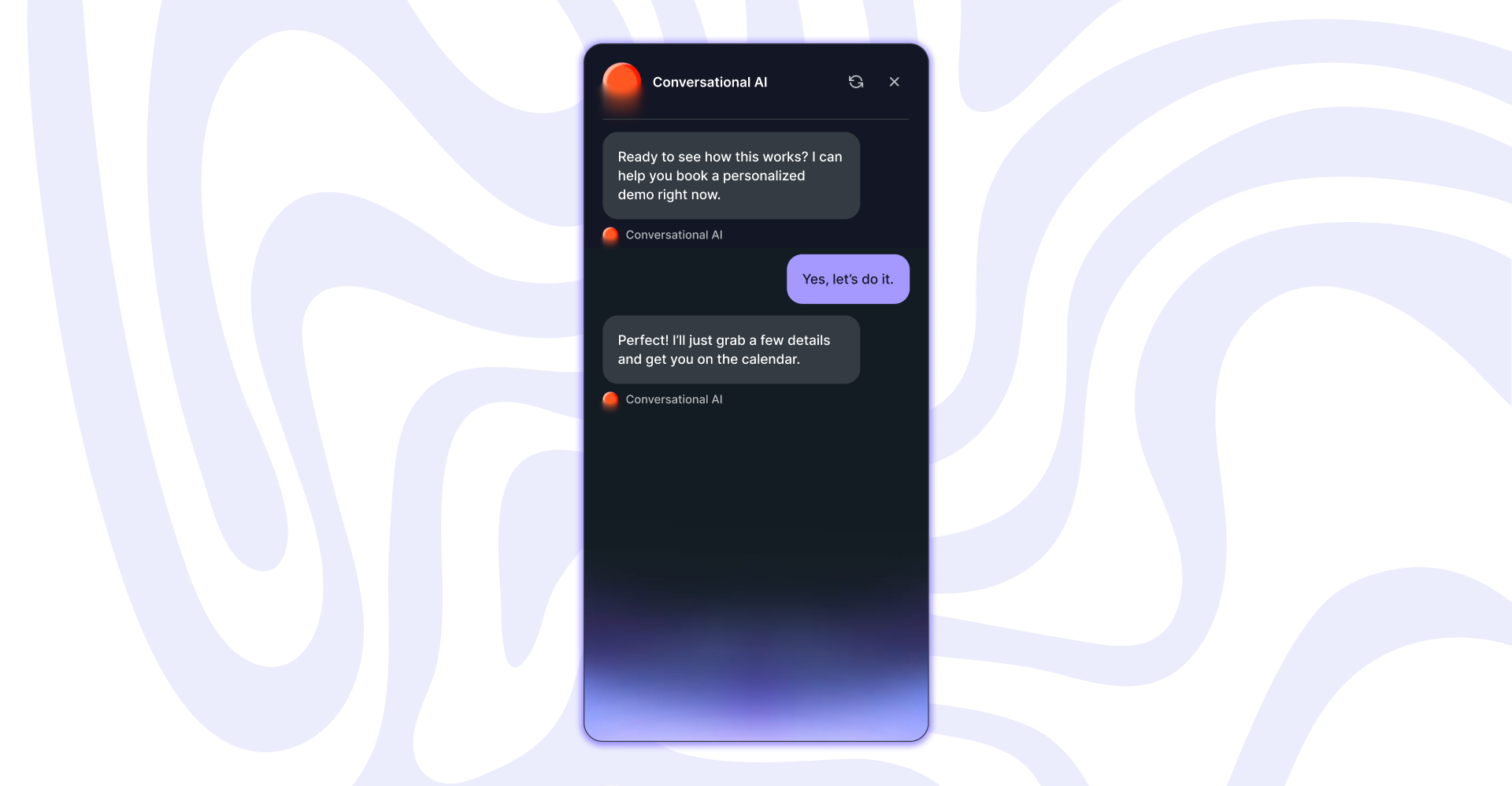 Conversational AI taking action