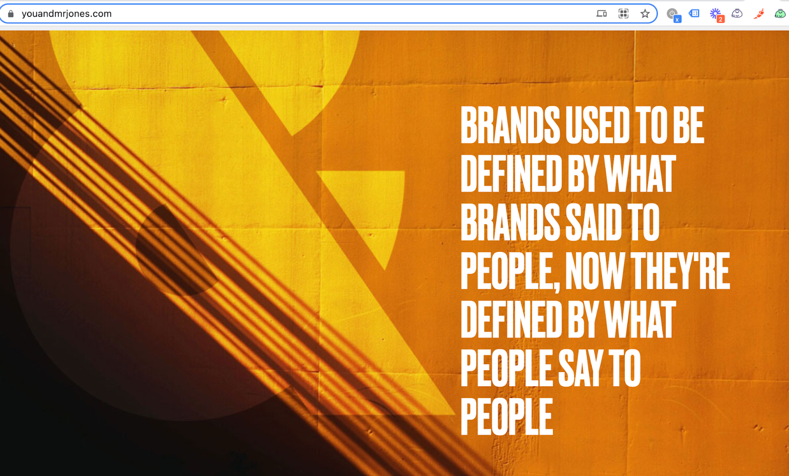 Diagram illustrating the concept of people-powered marketing