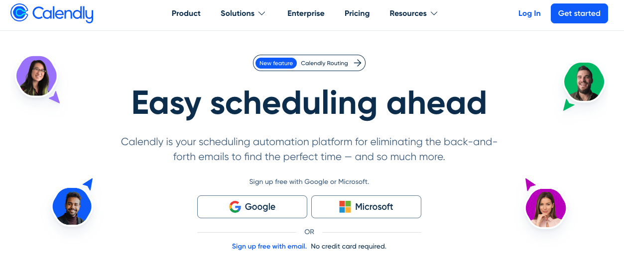 Calendly scheduling tool
