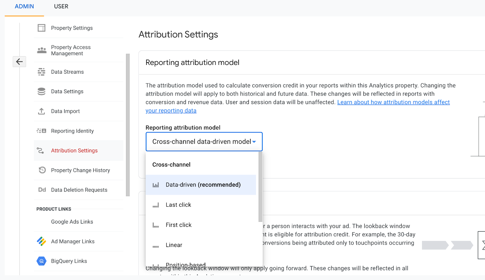 Cross-platform tracking with data streams in GA4
