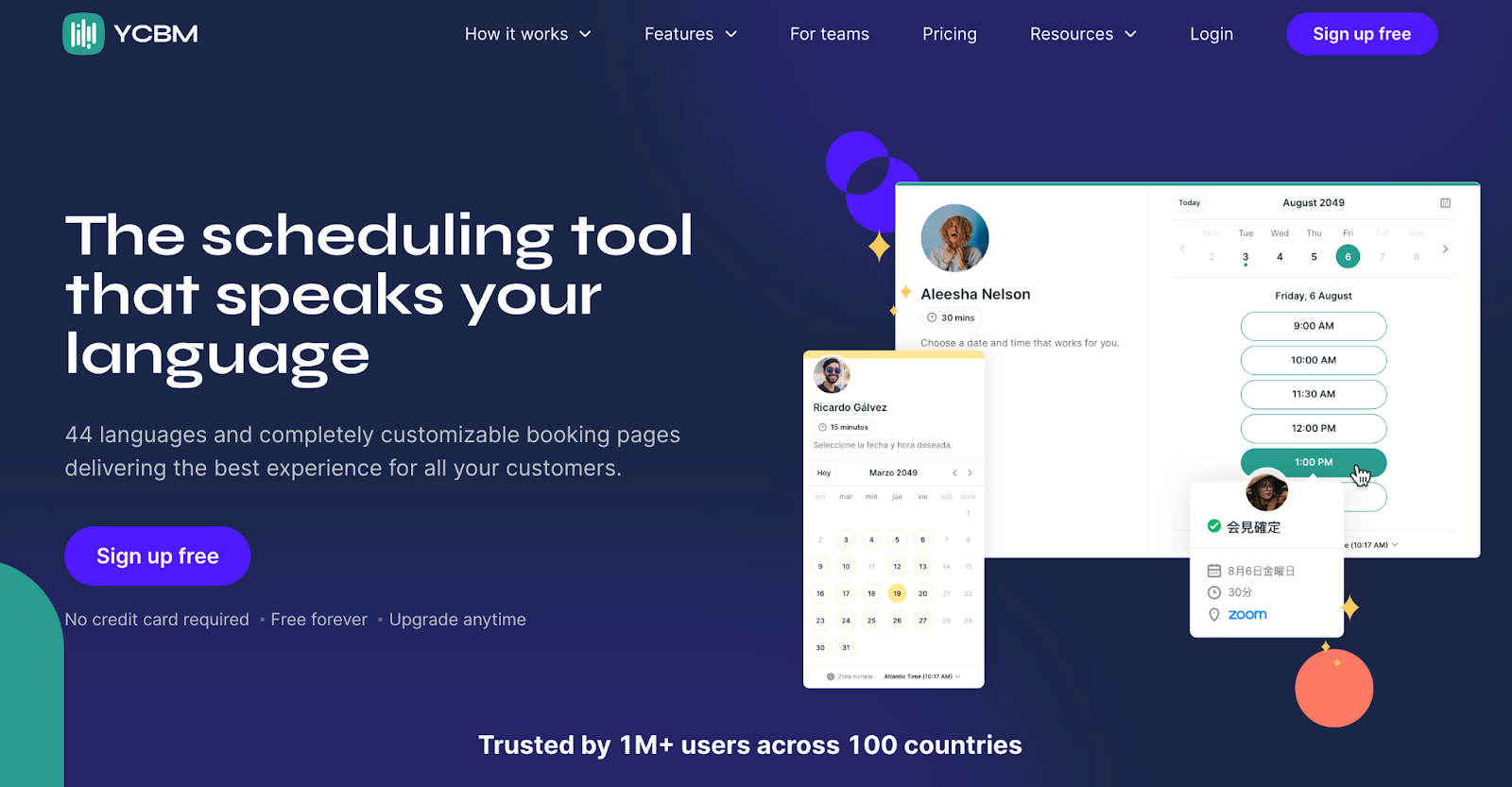 YouCanBookMe scheduling software