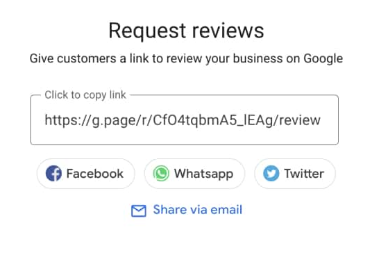 Request Reviews