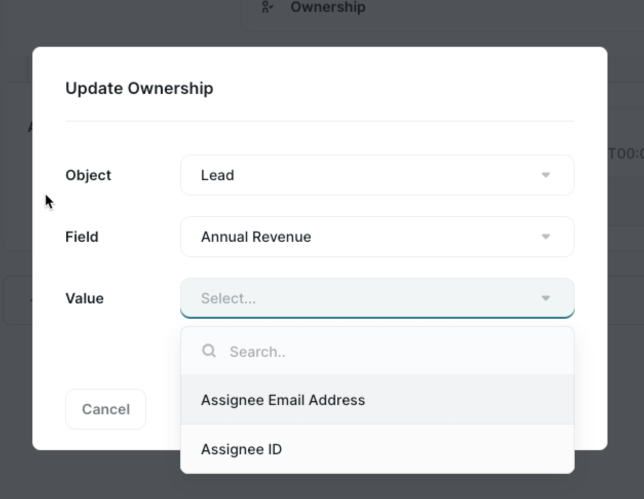 Update ownership restricted fields