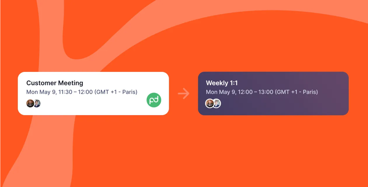 Reschedule meetings automatically