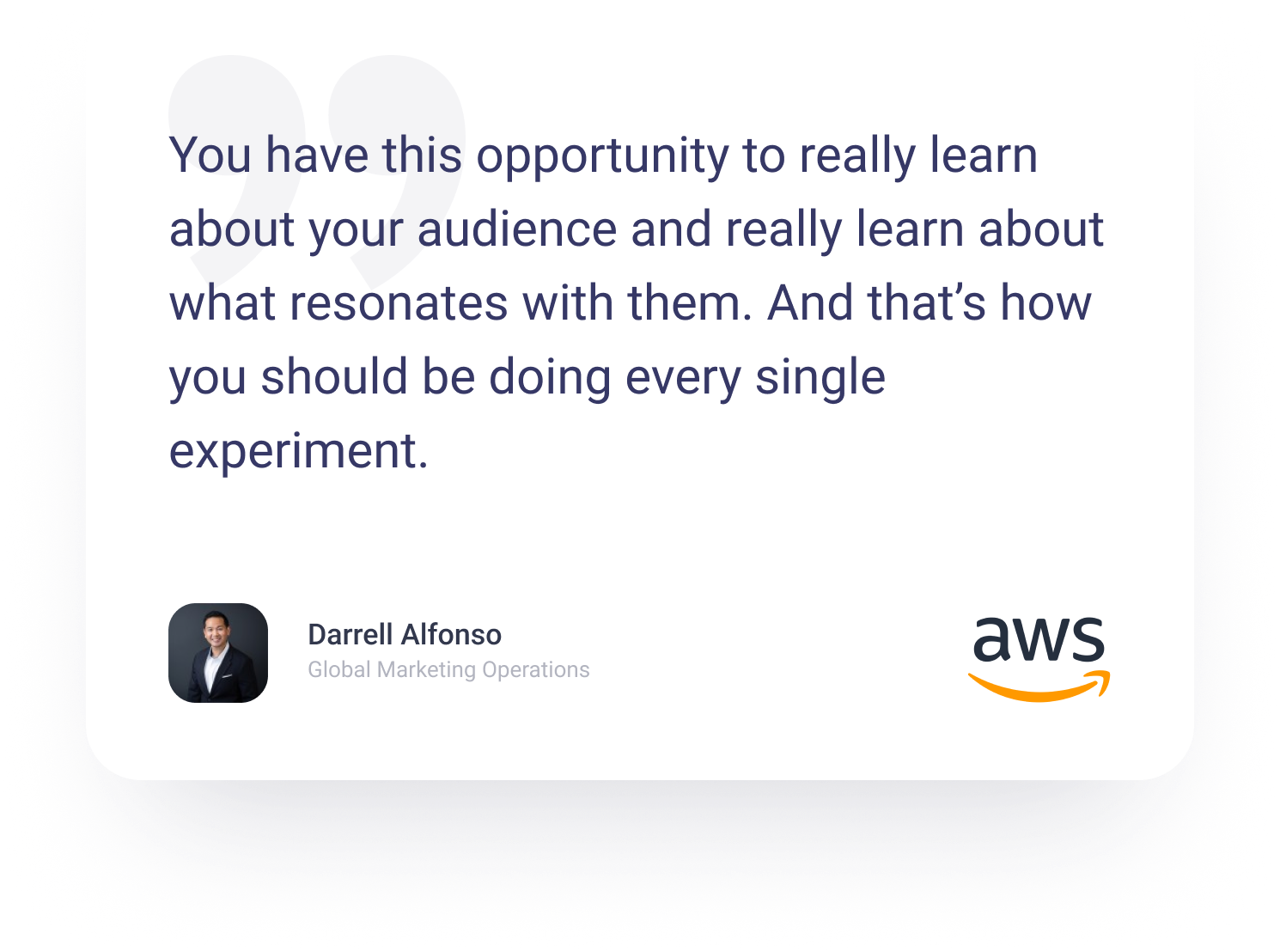 A/B testing subject lines example